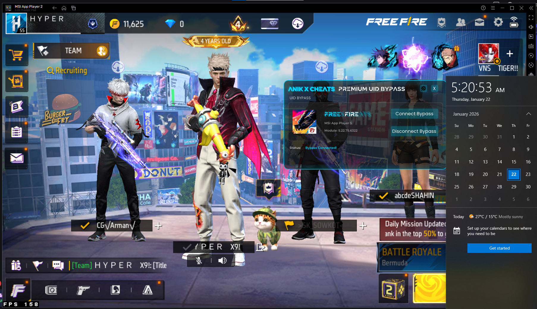 UID Bypass - 1 Month Package